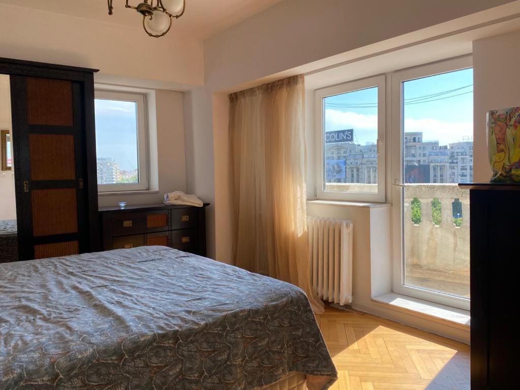 Old Town Apartment With Panoramic View Bukareszt Zewnętrze zdjęcie
